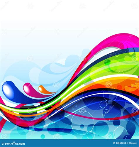 Eps10 vector background stock vector. Illustration of swirl - 34252634