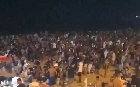 Luau Em Ipanema Tem Praia Lotada Furtos E Pancadaria Rio De Janeiro