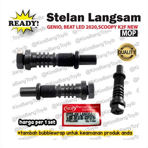 Baut Setelan Gas Langsam Angin Honda Genio Beat Led Scoopy Mop