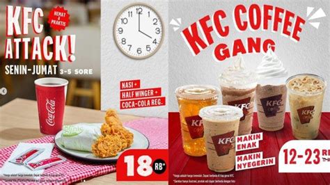 Promo Kfc Hari Ini Mei Nikmati Pilihan Menu Kfc Coffee Hingga