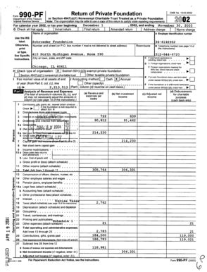 Fillable Online Form 9J0 PF Return Of Private Foundation OMB No 1545