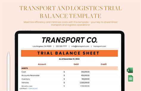 Logistics Templates In Excel Free Download