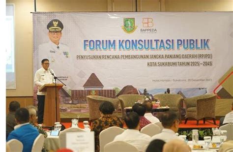 Bappeda Kota Sukabumi Buka Konsultasi Publik Penyusunan RPJPD 2025 2045