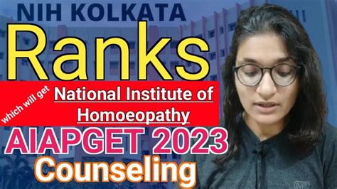 Ranks Which Will Get National Institute Of Homoeopathy Kolkata