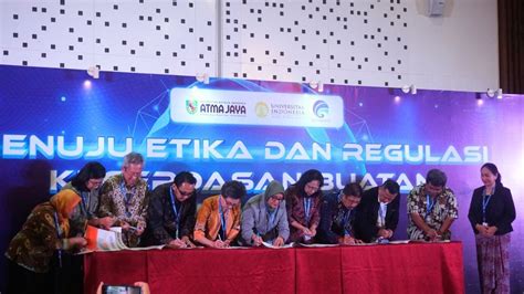 Dorong Dialog Tentang Artificial Intelligent AI Universitas Katolik