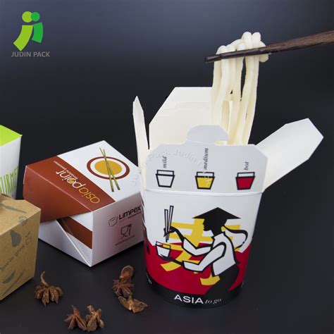 14 Oz Disposable Paper Pasta Noodle Food Packaging Box China Noodle Box And Paper Box Price