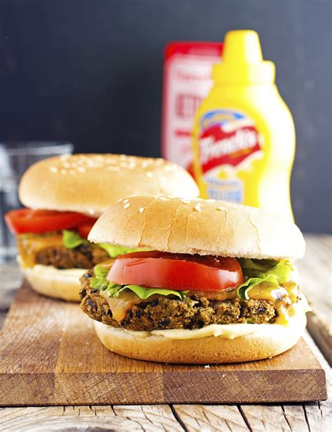 The Iron You: Classic Black Bean Veggie Burger