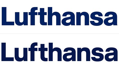 Brand New New Logo Identity And Livery For Lufthansa Done In House