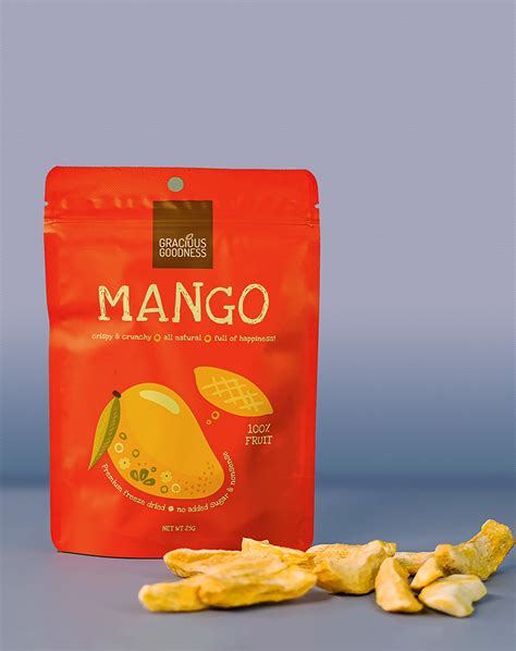 Freeze Dried Mango Gracious Goodness