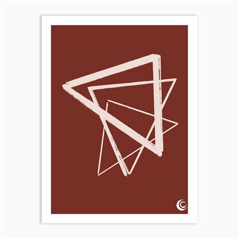 Triangle (Shapes) Art Print by Laelleci - Fy