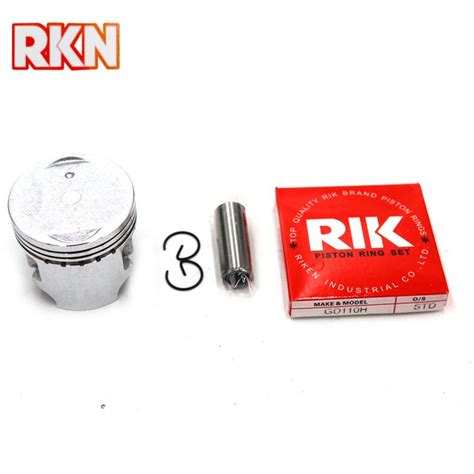 RKN Piston Kit STD For Suzuki GD110 Silver LatestGadget