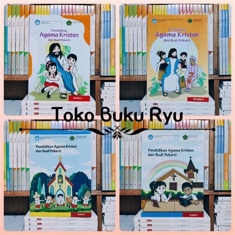 Jual Paket Buku Agama Kristen Kelas 1 2 4 5 Kurikulum Merdeka Diknas