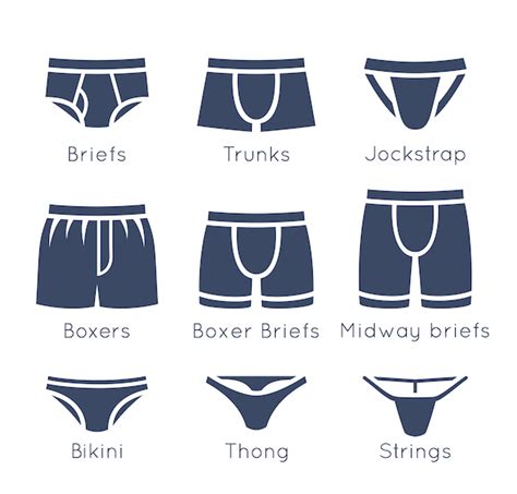 Mens Underwear Styles Types