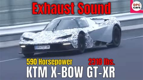 2023 KTM X Bow GT XR Engine And Exhaust Sound YouTube