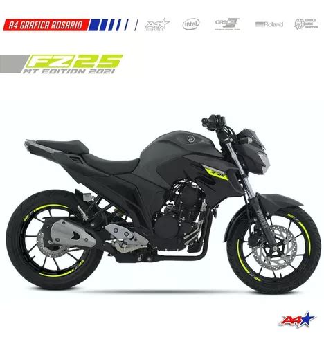 Calcos Yamaha Fz25 Edición Mt 2021 Fz 250 25fz2 0 Fz16 Fluo