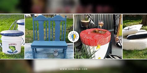 DIY Garden Seats to Add an Eye-Catching Addition to Your Lawn - GODIYGO.COM