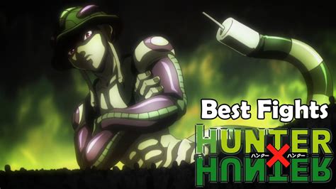 Best Fights Hunter X Hunter [60FPS] - YouTube