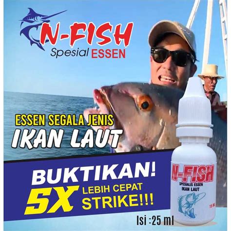 Jual N FISH Essen Spesialis Semua Ikan Laut Essence Pancing Aroma