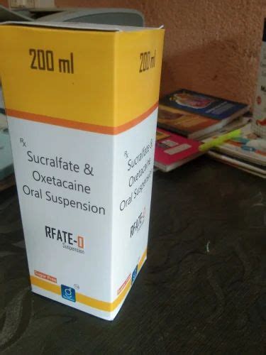 Sucralfate Oxetacaine Oral Suspension Ml At Rs Bottle In North