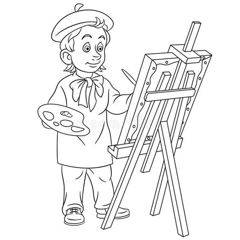 Artist Coloring Pages Coloring Pages