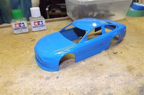 Photo Body Painted In Tamiya TS 23 Light Blue Matches Petty Blue For