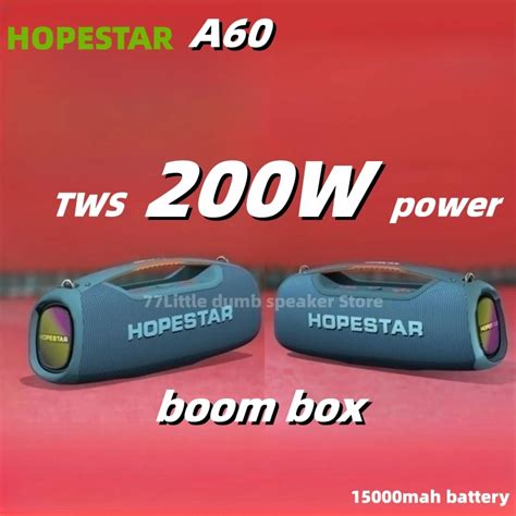 Hopestar A Big Wireless Speaker Portable Outdoor Bluetooth Boombox