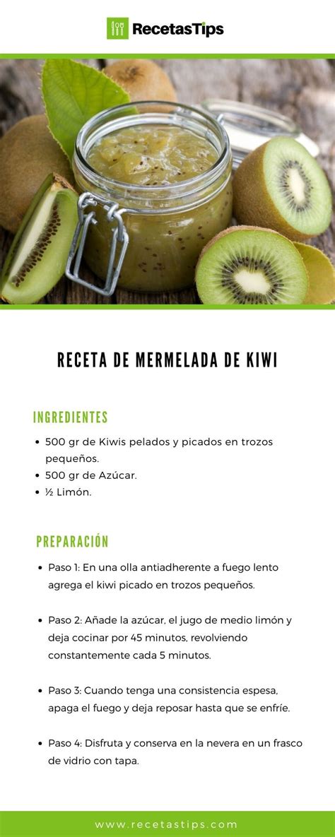 Receta de Mermelada de Kiwi Casera Fácil y Rápida en 2020 Receta