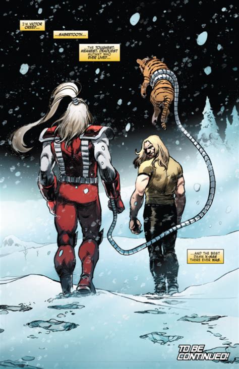 Comics And Nothin But Weapon X Sabertooths In Charge Ii