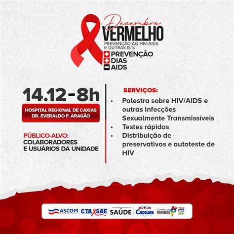 Sa De Campanha Dezembro Vermelho Realiza Atividade No Hospital