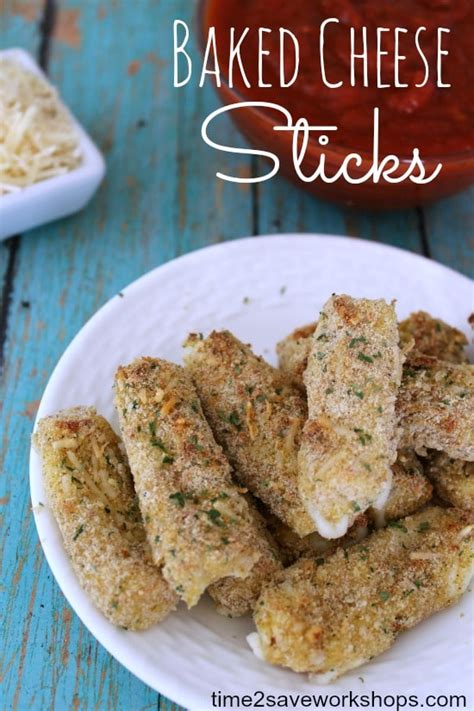 Baked Cheese Sticks | Kasey Trenum