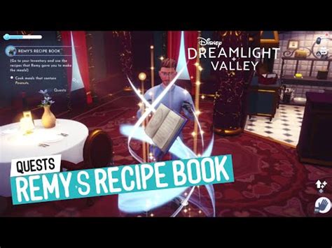 Disney Dreamlight Valley Remy S Recipe Book Dreamlight Valley