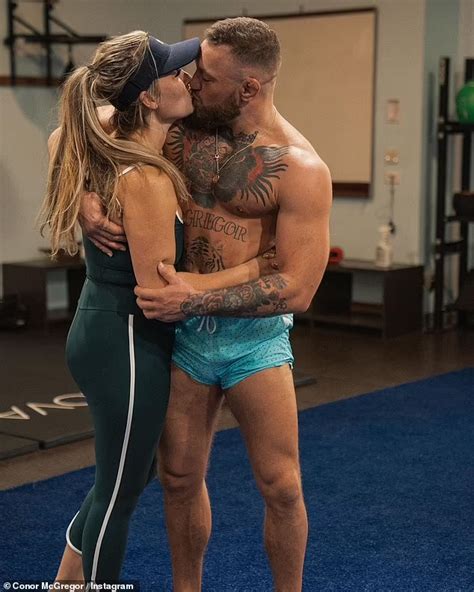 Conor Mcgregor And Partner Dee Devlin Work Up Sweat On Bahamas Break