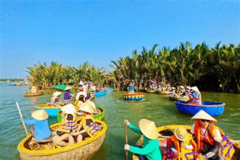 Hang Coconut Coconut Boat Village Tour In Hoi An Vietnam