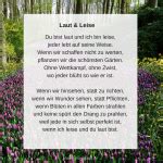 Gedicht Laut Leise Leise Im Laut