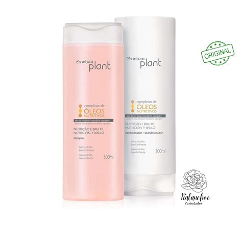 Natura Plant Kit Nutrição e Brilho Shampoo 300ml e Condicionador 300ml