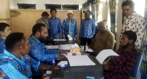 Orang Resmi Mendaftar Calon Anggota Mrp Provinsi Papua Pegunungan