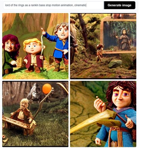 Lord Of The Rings As A Rankin Bass Stop Motion Animation Cinematic R Weirddalle