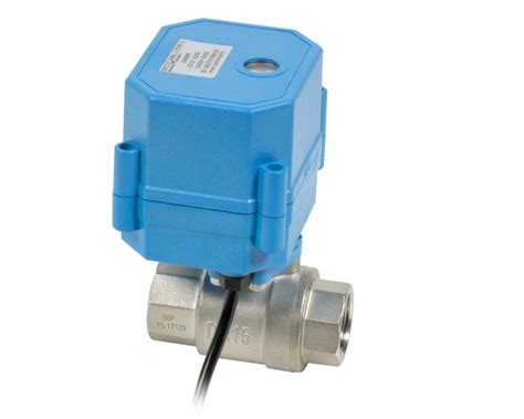 Compact Electric Actuated Stainless Steel Ball Valve Lyva 3 Syveco