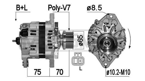 Alternatore Autoricambi Statile