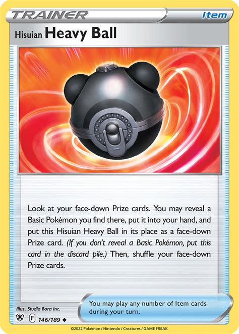 Hisuian Heavy Ball Astral Radiance Asr Pkmncards