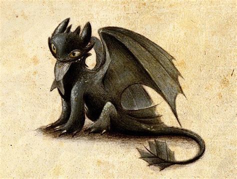 Night fury/Toothless - Dragons Fan Art (17321056) - Fanpop