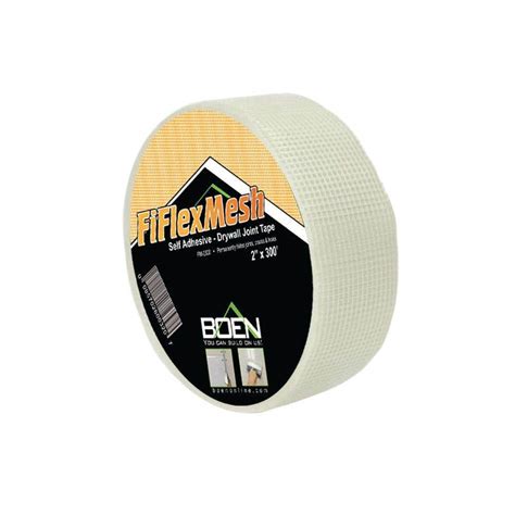 Boen 2 In X 300 Ft Self Adhesive Fiflex Fiberglass Mesh Drywall Joint