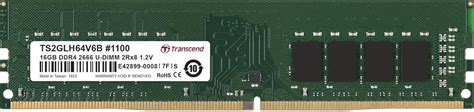 Amazon Transcend デスクトップPC用メモリ PC4 21300 DDR4 2666 16GB 1 2V 288pin