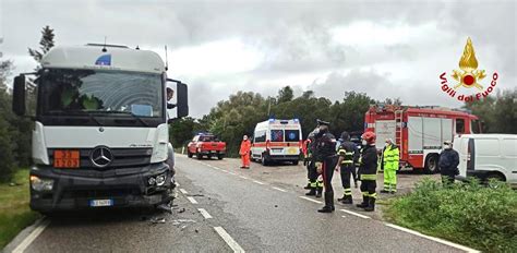 Olbia Incidente Stradale All Altezza Del Bivio Di Priatu Una Persona