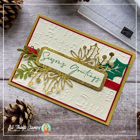 Stampin Up Christmas Classics Merry Melody Card Idea Create Christmas