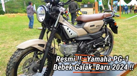 New Yamaha Pg 1 Bebek Petualang Baru Dari Yamaha Resmi Dilahirkan