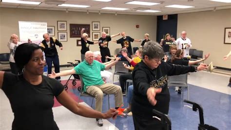 Dance For Parkinsons New Orleans Pd Crane Dance Program Youtube