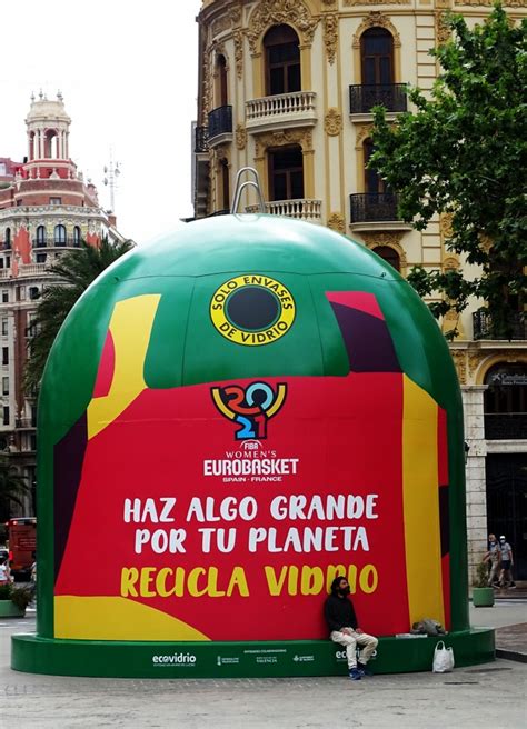 Foto Recuerdo Para Reciclar Vidrio Valencia Comunidad Valenciana