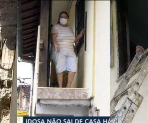 Notícias Idosa está presa em casa há quase um ano após vizinho