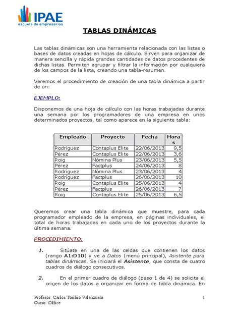 PDF Introducción Tabla Dinamica DOKUMEN TIPS